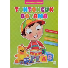 Çebi Toys Tontoncuk Boyama Kitabı Yeşil