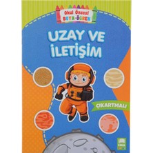 Çebi Toys Boya Öğren Boyama Kitabı Uzay ve Iletişim