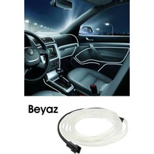 Carub 2 Metre Beyaz Araç Içi LED Ip Neon