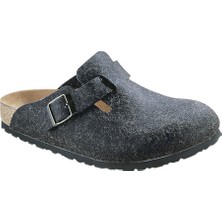 Birkenstock Boston-Bs-Z On Kapali Füme Kadın Terlik