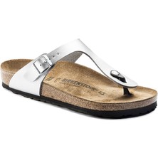 Birkenstock Kadın Gümüş Terlik