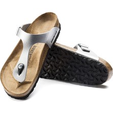 Birkenstock Kadın Gümüş Terlik