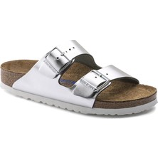 Birkenstock Kadın Gümüş Terlik