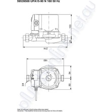 Grundfos Upa 15-90 Pompamat - Mini Hidrofor - 120 Watt