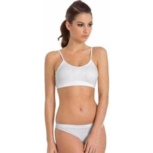 Miss Fit Miss Fit Bayan Ince Askılı Kaplı Büstiyer 11003