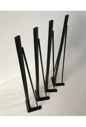 Abronya Metal Masa Ayağı Firkete Ayak Masa Ayağı Modelleri Yemek Masası Mutfak Masası Dresuar Ayak Modeli 80 cm 1 Adet