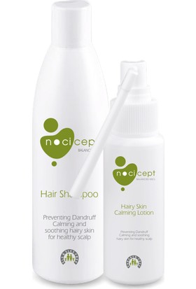 Nocicept Hair Shampoo&Lotion 300&60ml / Saçlı Deride Yatıştırıcı Özellikli Sülfatsız Şampuan&Losyon