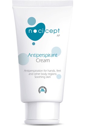 Nocicept AP Antiperspirant Cream 75ml / El ve Ayak Terlemelerine Karşı ve Ter Kokusu Önleyici Krem