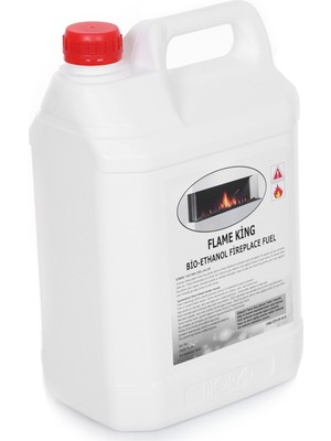 Biorad 5 Litre Flame King Bio- Ethanol Bacasız Şömine Yakı