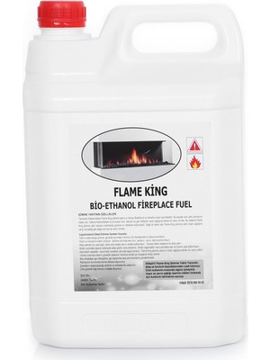 Biorad 5 Litre Flame King Bio- Ethanol Bacasız Şömine Yakı