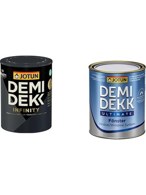Jotun Eggwhite 1001 Demidekk Ultimate Fönster Ahşap Boyası 1 kg