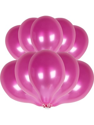 Kına Atölyesi Metalik Parlak Balon 10 Adet