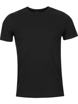 Lumberjack CT110  Modal C Neck Beyaz Erkek Kısa Kol T-Shirt