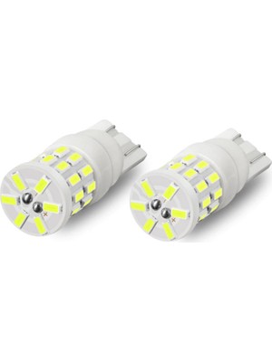 Femex T10 W5w Tip Seramik Gövde 30 Ledli Park Plaka Tavan Iç Aydınlatma Ledi Beyaz