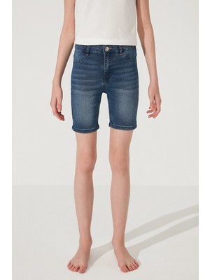 Penti Denım Blue Teen Bermuda Tayt