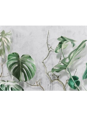 Eko Dekor Çiçek Desen 3D Özel Tasarım Duvar Kağıdı 0106 Vinil