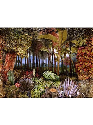 Eko Dekor Botanik Özel Tasarım Duvar Kağıdı Vinil