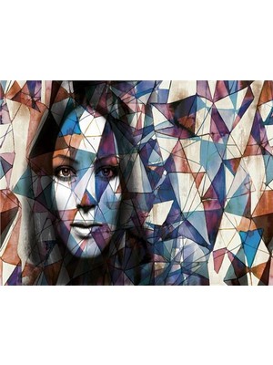 Eko Dekor Özel Tasarım Duvar Kağıdı Kanvas Tek Parca