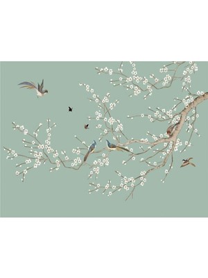 Eko Dekor Vintage Özel Tasarım Duvar Kağıdı Vinil