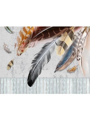 Eko Dekor Özel Tasarım Duvar Kağıdı Kanvas Tek Parca