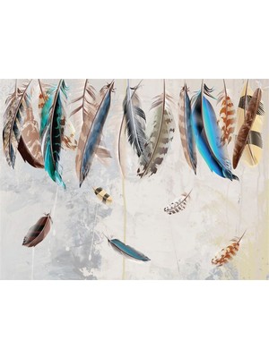 Eko Dekor Özel Tasarım Duvar Kağıdı Kanvas Tek Parca