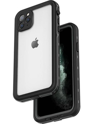 AktarMobile Apple iPhone 12 Pro Su Geçirmez Kılıf - 2 Parça- Tam Uyumlu
