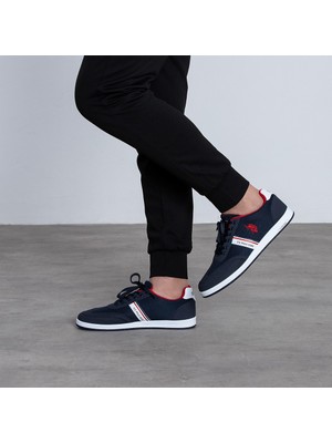 U.S. Polo Assn. kares 1fx 100910449 LaciVert Tekstil Ve Deri Unisex Sneaker Ayakkabı