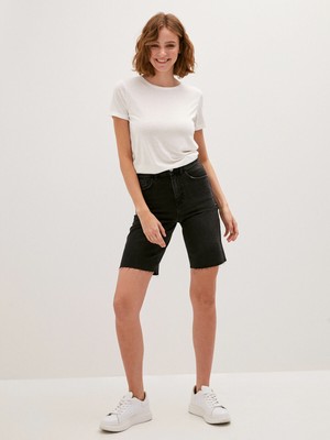 LC Waikiki Kadın Casual Jean Şort