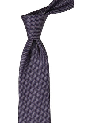 Kravatkolik Gri Nokta Desen Mendilli Klasik Kravat KK10350