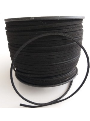 Angel Çanta Aksesuar Nubuk Deri Ip Siyah No:10