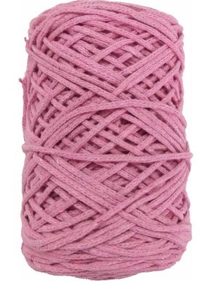 Angel Çanta Aksesuar Tok Pamuk Makrome Pembe No:7