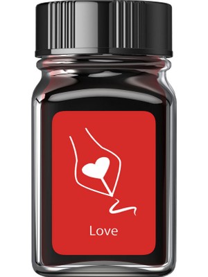 Monteverde Emotions Gratitude Love Red 30 ml Şişe Mürekkep G309LR