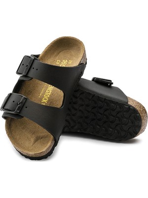 Birkenstock Siyah Erkek Çocuk Terlik 555123 Arizona Kids Bf Black 30-33