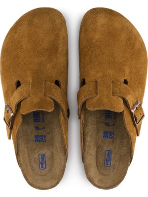 Birkenstock Brands Boston Suede Leather Terlik 01009543