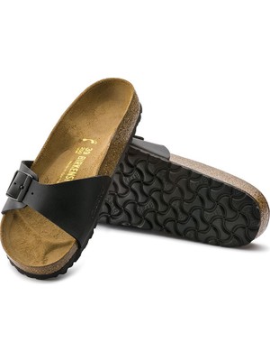 Birkenstock Madrid Bf Black Siyah Terlik 040793