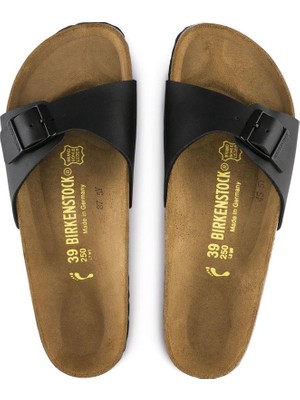 Birkenstock Madrid Bf Black Siyah Terlik 040793