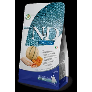 N&d Morina Balıklı,karidesli,balkabaklı ve Kavunlu 1,5 kg Yavru Kedi Maması