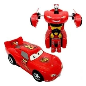 Can-Em Oyuncak Şimşek Mcqueen Robota Dönüşebilen Araba