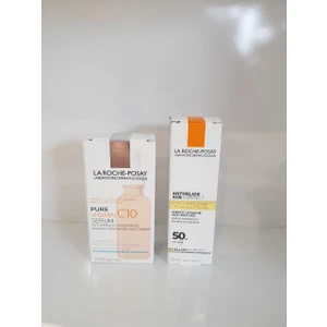 La Roche-Posay Pure Vıtamın C10 Serum 30 ml + Anthelıos Age Correct 50 ml