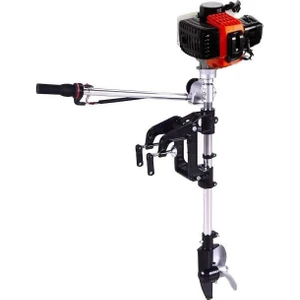 Benzin Motorlu Dıştan Takmalı Tekne Bot Kayık Aparatı