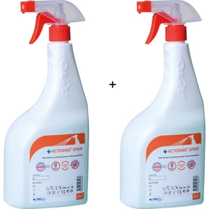 Actoanıd® Spray Tıbbi Cihazlar Için Dezenfektan 1 Lt x 2