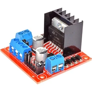 L298N Kırmızı Motor Sürücü Kartı Arduino Projeleri Ile Uyumlu Motor Sürücü Modülü Driver Module