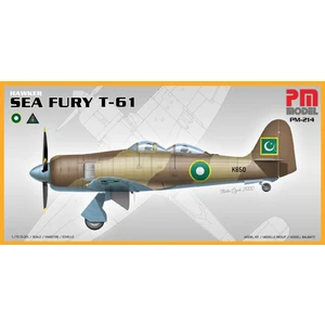 Hawker Sea Fury T-61 Pm Model Avcı-Eğitim Uçağı Demonte Plastik Maketi