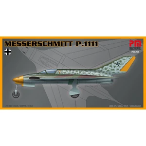 Pm Model Crewturk Messerschmıtt P1111 Plastik Maket