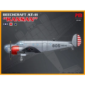 Pm Model Crewturk Beechcraft At-11 Kansan Plastik Maket