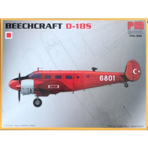 Beechcraft D-18S Yolcu-Yük Uçağı PM Model Demonte Plastik Uçak Maket Kiti