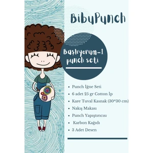 BibuPunch Başlıyorum-1 Punch Seti