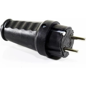 Kauçuk Erkek Fiş Monofaze 220 V