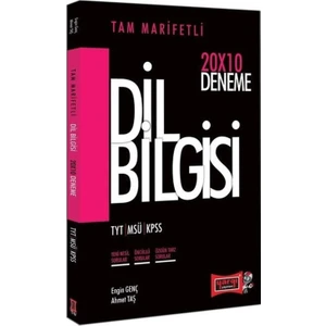Yargı Yayınevi TYT Dil Bilgisi Tam Marifetli 20X10 Deneme