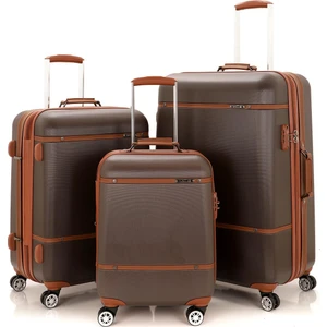 Mçs V209 Lüx Abs Valiz Seti 3lü